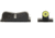XS Sight Systems DXT2 Big Dot Pistol Tritium Night Sight, S&amp;W M&amp;P Shield, Yellow, Standard, SW-0030S-5Y