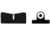 XS Sight Systems DXW Big Dot Pistol Tritium Night Sight, Colt Enhanced Govt. 5in, Matte Black, Standard, NE-0007S-3