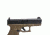 XS Sight Systems DXW Standard Dot for Glock Suppressor Height 17,19,22-24,26,27,31-36,38, Tritium Front, White Stripe Rear GL-0004S-4