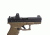 XS Sight Systems DXW Standard Dot for Glock Suppressor Height 17,19,22-24,26,27,31-36,38, Tritium Front, White Stripe Rear GL-0004S-4