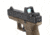 XS Sight Systems DXW Standard Dot for Glock Suppressor Height 17,19,22-24,26,27,31-36,38, Tritium Front, White Stripe Rear GL-0004S-4
