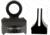 XS Sight Systems Ghost Rifle Scope Ring WS, TC Encore Center Fire, Matte Black, Standard, TC-0009-5