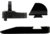 XS Sight Systems Ghost Rifle Scope Ring WS, Use with Lever Rail, Marlin 308MX, Matte Black, Standard, ML-0022-5