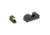 XS Sights R3D, 2.0, Standard Height Tritium Night Sight, For CZ P10, Orange Front Outline, Orange Tritium Front/Rear, CZ-R202S-6N