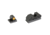 XS Sights R3D, 2.0, Standard Height Tritium Night Sight, For Desert Eagle (.44 Mag/.50AE), Orange Front Outline, Green Tritium Front/Rear, MR-R201S-6N
