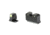 XS Sights R3D 2.0, Suppressor Height Tritium Night Sight, For S&amp;W M&amp;P OR Full Size &amp; Compact, Green Front Outline, Green Tritium Front/Rear, SW-R205P-6G