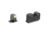 XS Sights R3D 2.0, Suppressor Height Tritium Night Sight, For S&amp;W M&amp;P OR Full Size &amp; Compact, Green Front Outline, Green Tritium Front/Rear, SW-R205P-6G