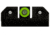 XS Sight Systems R3D Night Sights for Springfield HellCat OSP, Green, SP-R013P-6G