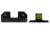 XS Sight Systems R3D Night Sights, Tritium, Green, Sig Sauer, Black, SI-R015P-6G