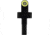 XS Sight Systems Standard Dot Tritium Night Sight, Beretta 1301, Benelli M4, Yellow, SG-2011-4Y