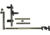 XtraArm Hang-On Rest, Double Yoke, Black, XTRA-HORDY