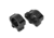 Precision Hardcore Gear Force Recon Tactical Rings, w/ level - 30MM Low, Black, HC-91510