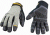 Youngstown Glove Company General Utility Lined with Kevlar, Grey/Black, Large 05-3080-70-L