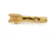 Zaffiri Precision Flush and Crown Glock 19 Gen 5 9mm Luger Non-Threaded Pistol Barrel, 3.95in, 1-10 RH Twist, PVD, Gold, BA-G19G5-FC-GLD