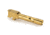 Zaffiri Precision Flush and Crown Glock 19 Gen 5 9mm Luger Non-Threaded Pistol Barrel, 3.95in, 1-10 RH Twist, PVD, Gold, BA-G19G5-FC-GLD