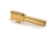 Zaffiri Precision Flush and Crown Glock 43X 9mm Luger Non-Threaded Pistol Barrel, 3.06in, 1-10 RH Twist, PVD, Gold, BA-G43-FC-GLD