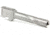 Zaffiri Precision Flush and Crown Pistol Barrel, Glock 17 Gen 5, 9mm, 1/10 Twist, 1/2x28, 416R Stainless Steel, Stainless Steel, ZP.17G5BSS