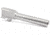 Zaffiri Precision Flush and Crown Pistol Barrel, Glock 48, 9mm Caliber, Stainless Steel, ZP.48BSS