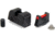 Zaffiri Precision Suppressor Height HD Sights, Black Anodized w/Red Fiber, SUP.Sights
