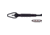 Zak Tool Short Round Swivel Key - Black - ZT-11S
