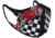 Zan Headgear Lightweight Face Mask, One Size, 2 Pack, Checkered Floral, FMLW421