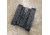 Zero9 Triple Mag Case Holster, Other .45 ACP, Molle Loks, Plain Black, Z9-4024-BLK-MLK
