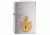 Zippo Navy Anchor Classic Style Lighter, Brushed Chrome 280ANC