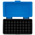 Berrys 53852 401 Ammo Box 9mm Luger,380 ACP 50rd Blue Lid W/Black Bottom