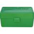 MTM Case-Gard 50 Rifle Ammo Boxes .22 Bench Rest &amp; 6mm PPC Green