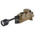 Streamlight Sidewinder Stalk LED Flashlight w/Helmet Clip, CR123A &amp; AA, Multicolor, 76 Lumens, Coyote, 14300
