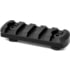 Warne M-LOK 5 Slot Rail, Black, 6202M