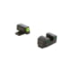 Ameriglo Trooper Tritium Handgun Sight Set for Springfield XD Green Rear Green with Lumigreen Front 44214850, XD-819