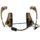 3M V Headset, w/ IHPS Attachment, Single Lead, Coyote Brown, MT20H682HPS-47 CY