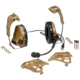 3M V Headset, w/ IHPS Attachment, Single Lead, Coyote Brown, MT20H682HPS-47 CY