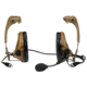 3M VI NIB Headset w/IHPS Attachment, Dual Lead, Coyote Brown, MT20H682HPS-19N CY