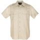 5.11 Tactical Twill PDU Class A S/S Shirt - Mens, Silver Tan, MR, 71183-160-M-R