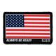 5.11 Tactical USA Flag Woven Patch, Red, 1 SZ, 81292-460-1 SZ