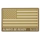 5.11 Tactical USA Patch, Coyote, 1 SZ, 81024-120-1 SZ