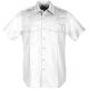 Open Box, Dealer Demo, 5.11 Tactical Twill PDU Class A S/S Shirt - Mens, White, 5XLT, 71183-010-5XL-T