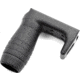 A3 Industries M-LOK Modular Vertical Foregrip w/ Integrated Handstop - 2in Grooved Grip, Black, VFG-167