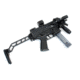 A3 Industries Modular Vertical Foregrip For B&amp;T APC-K, 100 Degree, w/ Hand-Stop And 3.00In Knurled Aluminum Grip, Polymer Base, Black, VFG-142