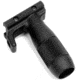 A3 Industries Modular Vertical Foregrip For B&amp;T APC-K, 100 Degree, w/ Hand-Stop And 3.00In Knurled Aluminum Grip, Polymer Base, Black, VFG-142