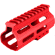 ABC RIFLE COMPANY Custom Slim AR-15 M-LOK Handguard, 4.5in, Red, HG15-CM-ML4D-RD
