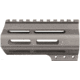 ABC RIFLE COMPANY Custom Slim AR-15 M-LOK Handguard, 4.5in, Tungsten, HG15-CM-ML4D-TNG