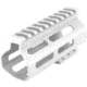 ABC RIFLE COMPANY Custom Slim AR-15 M-LOK Handguard, 4.5in, White, HG15-CM-ML4D-STW