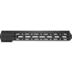 ABC RIFLE COMPANY Style Full Top Rail Picatinny D-Cut AR-10/DPMS LR-308 M-LOK Handguard Rail System, 15in, Black, HG10-CM-TRML15D