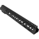 ABC RIFLE COMPANY Style Full Top Rail Picatinny D-Cut AR-10/DPMS LR-308 M-LOK Handguard Rail System, 15in, Black, HG10-CM-TRML15D