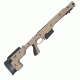 Accuracy International REM 700 LONG ACTION  .338 Lapua Magnum CIP length (Pistol Grip - Flush Cup), Pale Brown 26702PB