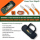Accusharp 6-piece Processing Kit W/sharpener &amp; Headlamp