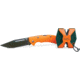 AccuSharp SharpNEasy Lockback Combo, 4.5in Closed, 3.25in Satin SS Blade, Orange G10 Handle, Pocket Clip, Thumb Stud, Includes Green/ Orange Sharpneasy Two Step Knife Sharpener, 721C